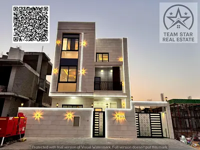 Brand New 3-Storey Villa for Rent in Al Zahia – 6 Master Bedrooms | Private Pool | Maid’s Room & Roof