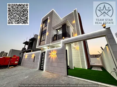 Brand New 3-Storey Villa for Rent in Al Zahia – 6 Master Bedrooms | Private Pool | Maid’s Room & Roof