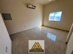 1BR for annual rent in Al Jurf Industrial 2, Ajman. 2 baths, excellent balcony, split AC, and free o