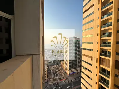 شقة غرفتين وصالة في أبراج عجمان ون مع بلكونة وموقف مجاني