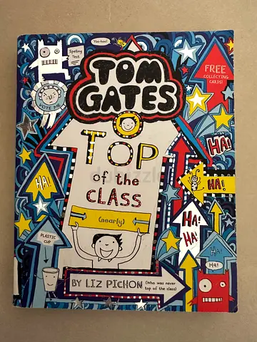 Tom Gates: Top of the Class by Liz Pichon - Kids Hardcover Book