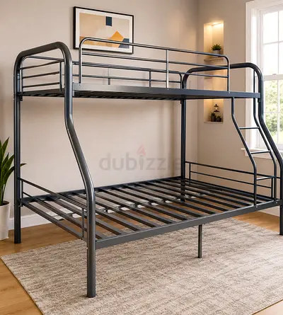 Heavy-Duty Metal Bunk Bed – Perfect for Adults & Kids
