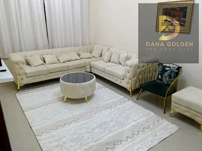 للايجار الشهري غرفتين وصاله مع حمامين وبلكونه في الشارقه في التعاون
