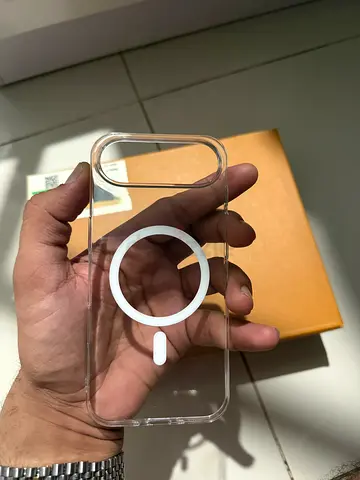 Clear Transparent MagSafe Phone Case