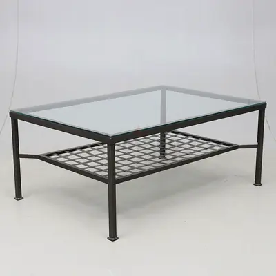 IKEA Coffee Table metal/glass