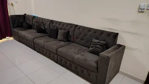 Sofa 9 seater with tea table