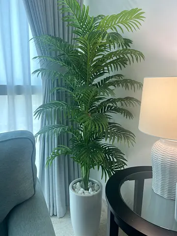 Tall Artificial Potted Fern - Decorative Indoor Plant