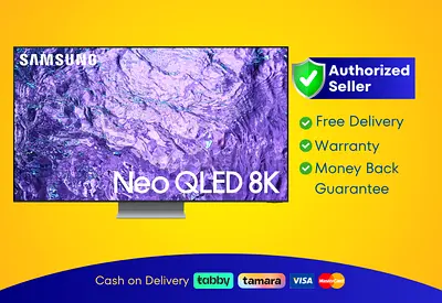 Samsung 55 inch Smart Neo QLED 8K TV - 120Hz, 55QN750C