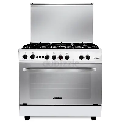 Aftron 90x60 5 Burners Gas Cooker, AFGR9060FESD