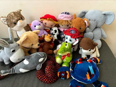 Soft Plush Toys - Good Condition