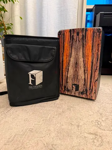 Cajon music instrument+cover