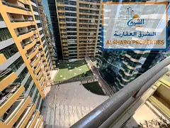 2BR Sea View Apartment in Horizon Towers | 3 Baths | Balcony | Spacious | Central AC | Al Rashidiya 