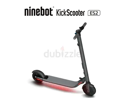 Segway Ninebot ES2 Folding Electric Kick Scooter, With Safety Lock 25k/h Max Speed,