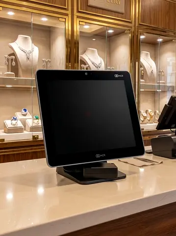 NCR Touchscreen POS Terminal - Retail Counterpoint Lifetime software