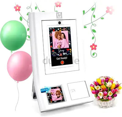 HP Sprocket Portable Photo Printer with Instant Print Frame - White