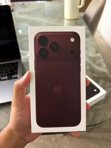 18 pro max burgundy 256gb
