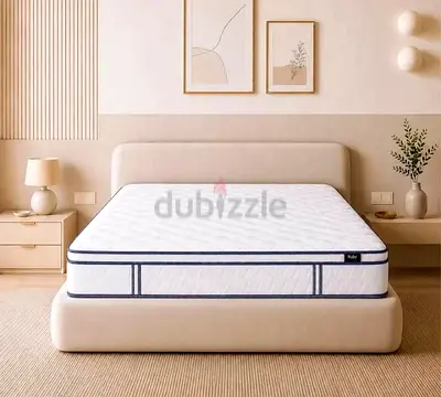 Brand New High Quality Cotton fabric king Bed Available