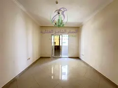 One Bedroom Apartment for Annual Rent in Al Taawun Sharjah with Built-in Wardrobes 2 Bathrooms Pool 