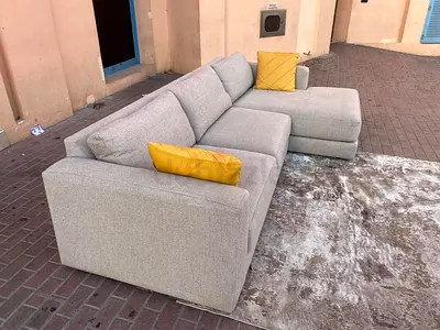 Crate&barrel L shape sofa