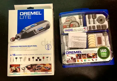 Dremel Lite Cordless Precision Multi-Tool with 160 Accessories - Brand New