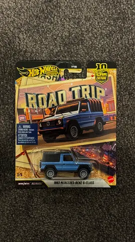 Hot Wheels Road Trip 1993 Mercedes-Benz G-Class - New in Pack