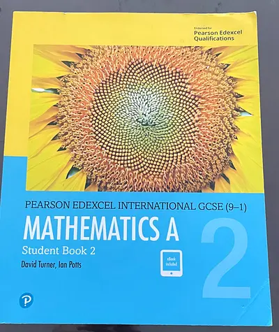 Pearson Edexcel International GCSE (9-1) Mathematics A Student Book 2