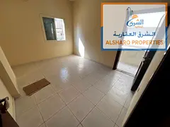Two bedrooms and a living room, situated in the second row from the Corniche. Features a balcony wit