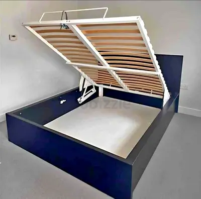 Ikea hydraulic bed frame With IKEA mattress 180x200