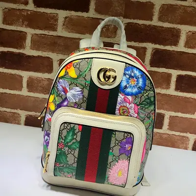 Gucci Ophidia GG Flora Backpack