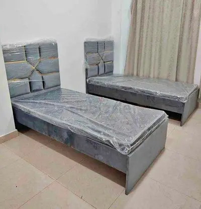 BRAND NEW SINGLE LUXURY BED WITH MATTRESS AVAILABLE