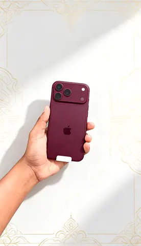 iPhone 18Pro Max 512 GB Burgundy 📱uae version