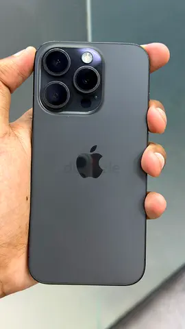 iPhone 15 Pro 256GB - Black Titanium - Middle East Version - Good Condition - Physical SIM + eSIM