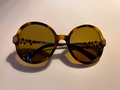 Jimmy Choo sunglasses (lenses need replacing because they have a power)
