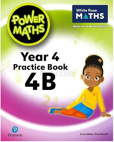 Power Maths Year 4 Practice Book 4B (White Rose Maths Edition) - Pearson