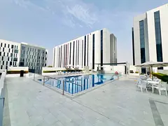 12 cheque payment studio with separate kitchen in Aljada price 36k