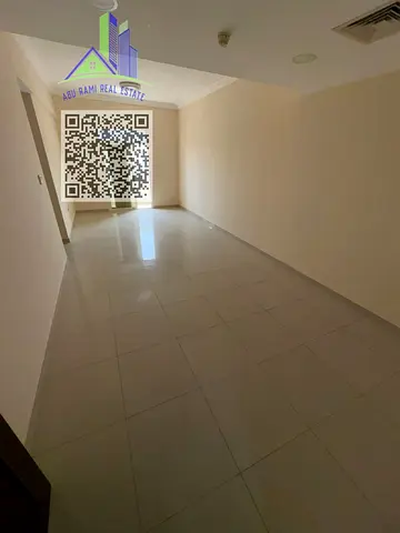 The finest and most beautiful two-bedroom apartment in Al Jurf 3, brand-new for the first tenant, spacious layout, premium finishing, two bathrooms, b