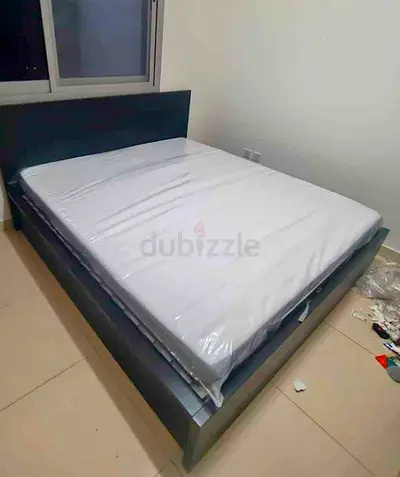 Ikea Malm bed with mattress king size