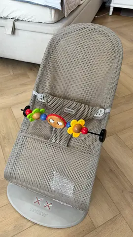BabyBjörn Bouncer Balance Soft - Grey Mesh with Toy Bar