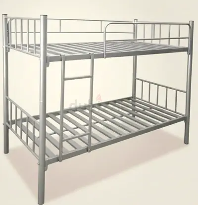 Double cot bed frame with mattress