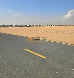 Large plots of land are available for sale in Al Matraq, Sharjah, at good prices.