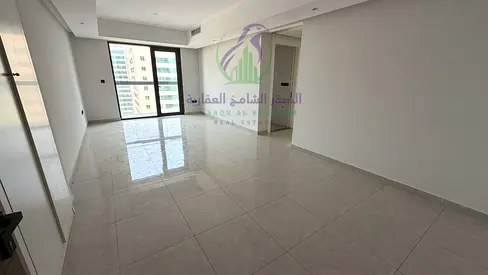 Two Bedroom Master Apartment with Living Room Second Tenant Free Parking Built in Wardrobes Balcony Open View Near Trolley Store Al Taawun