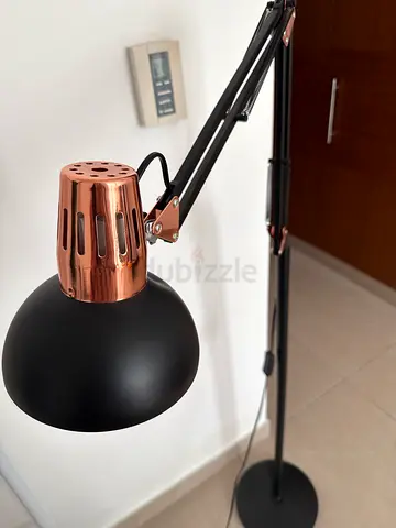 Floor lamp with bulb