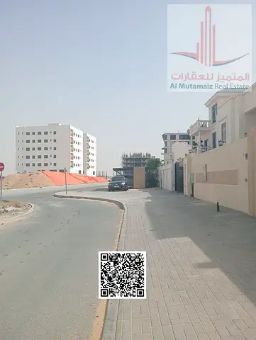 Residential and Commercial Plot for Sale in Al Alia, Ajman, 2,755 sq ft, Ground + 3 Floors Permit, Second Plot from Main Road, Prime Investment Locati