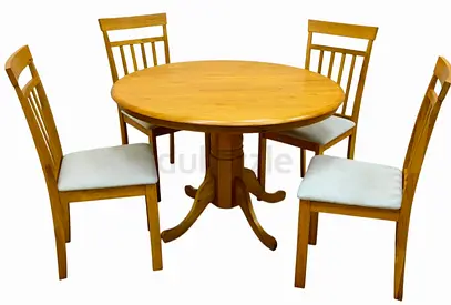 Brand New Solid Wooden Dining Set 4 Seatr