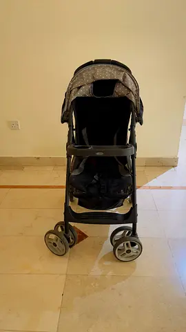Grey Baby Stroller - Good Condition