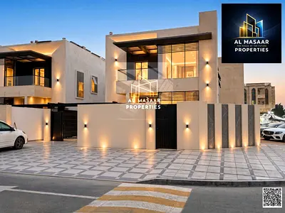 فيلا تصميم موردن زواية شارعين مساحة الارض 5000 قدم بسعر مميز قريبة من شارع الشيخ عمار الرئيسى تملك حر