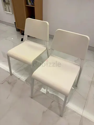 IKEA TEODORES CHAIR WHITE 2 / 4 NOS.