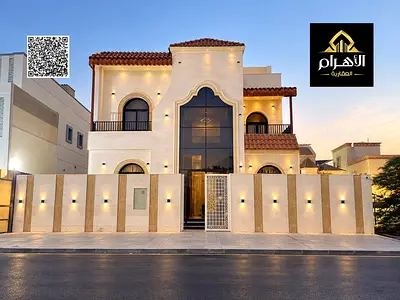 Classic two-story villa with a rooftop terrace, situated on a corner plot (facing a street and a side lane); land area of ​​3,200 sq. ft. Freehold own