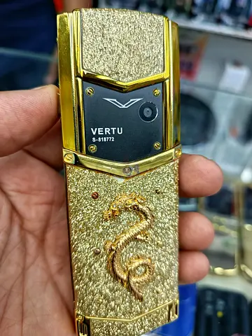 Premium golden edition royal mobile with dual SIM calling