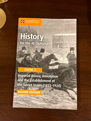 History IB Paper 3 Textbook